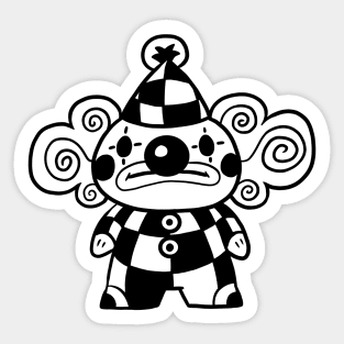 Squeaky The Clown Sticker